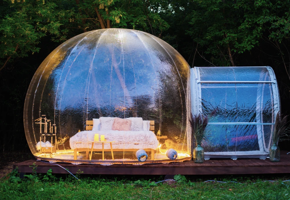 cosy bubble tent